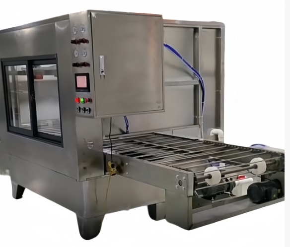 Machine de peinture par pulvérisation de boutons – Revêtement uniforme automatique pour boutons et petits matériels
