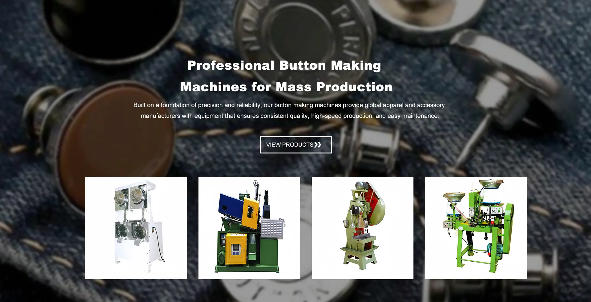 Machine de fabrication de boutons