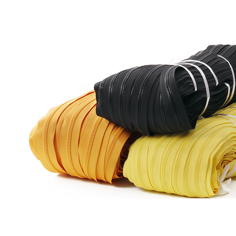 Fermeture éclair en plastique à longue chaîne