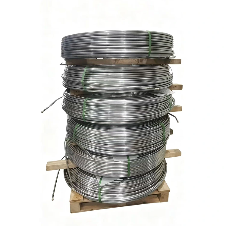 Tuyau de source d'air sans soudure en acier inoxydable